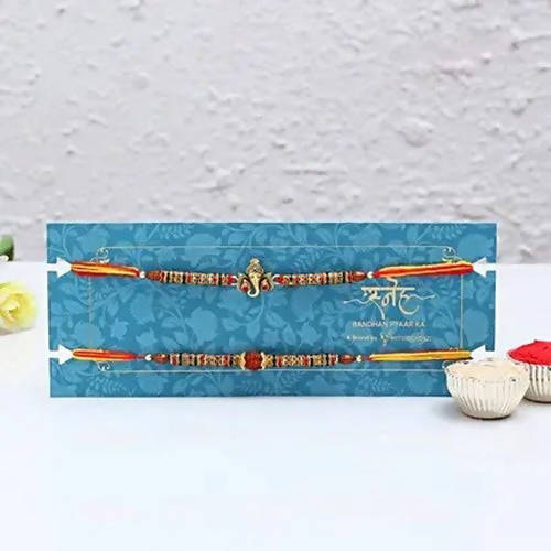 Shree Rakhi Set and Dairy Milk Crackle Chocolates