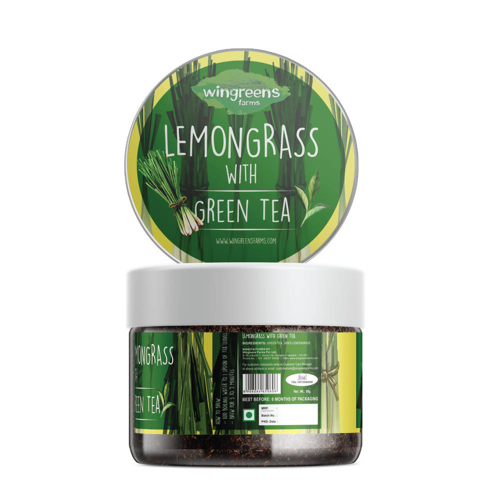 Wingreens Farms Lemongrass With Green Tea  Grab2Buy Wingreens Farms Grab2Buy