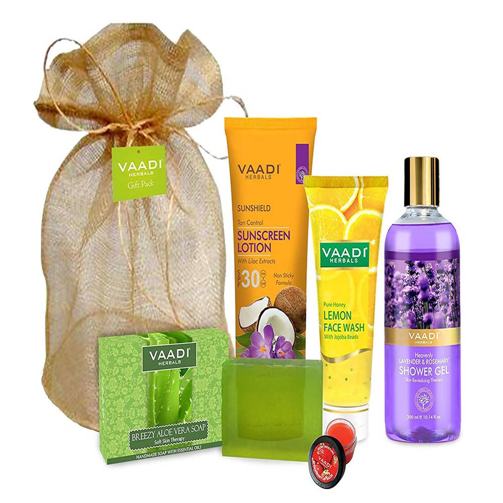 Vaadi Herbals All Purpose Complete Skin Care Travel Kit  Grab2Buy Vaadi Herbals Grab2Buy