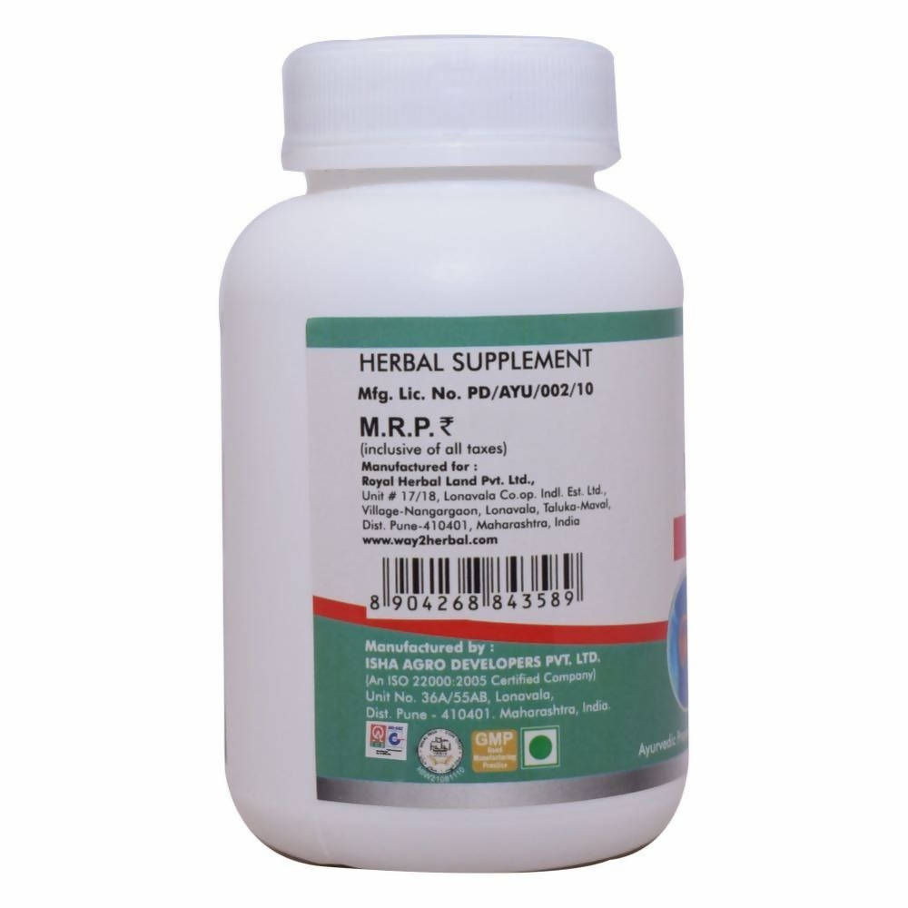 Way2herbal Livvedic Liver Support Tablets 