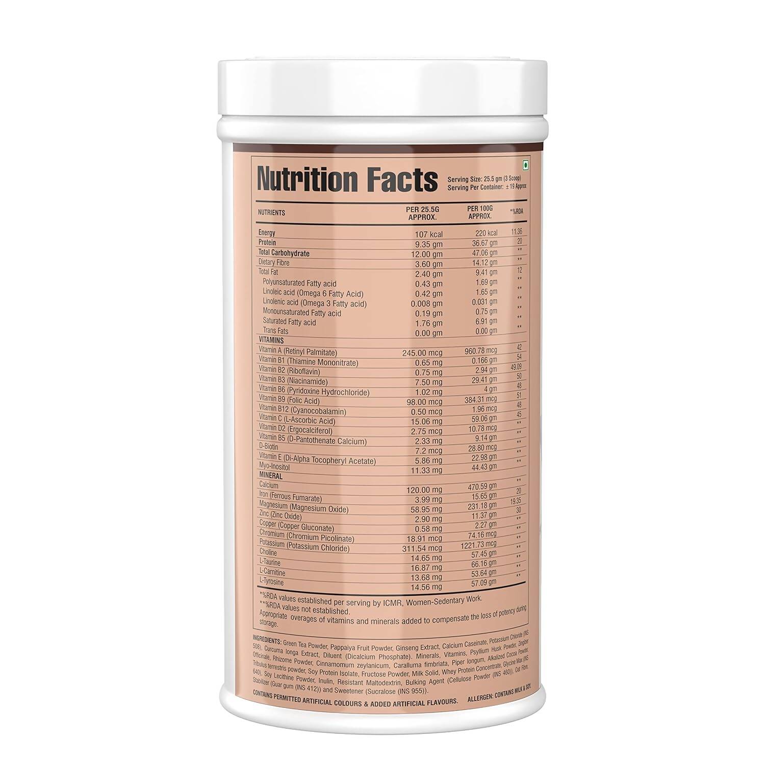 Floral Nutrition Slim Shake Belgium Chocolate Flavor 