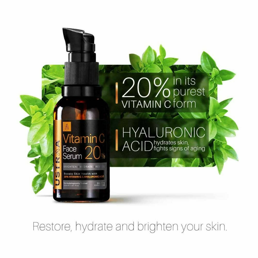 Ustraa 20% Vitamin C Face Serum  Grab2Buy Ustraa Grab2Buy