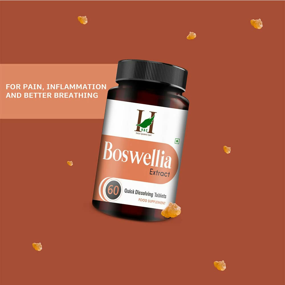 H&C Herbal Boswellia Extract Quick Dissolving Tablets 