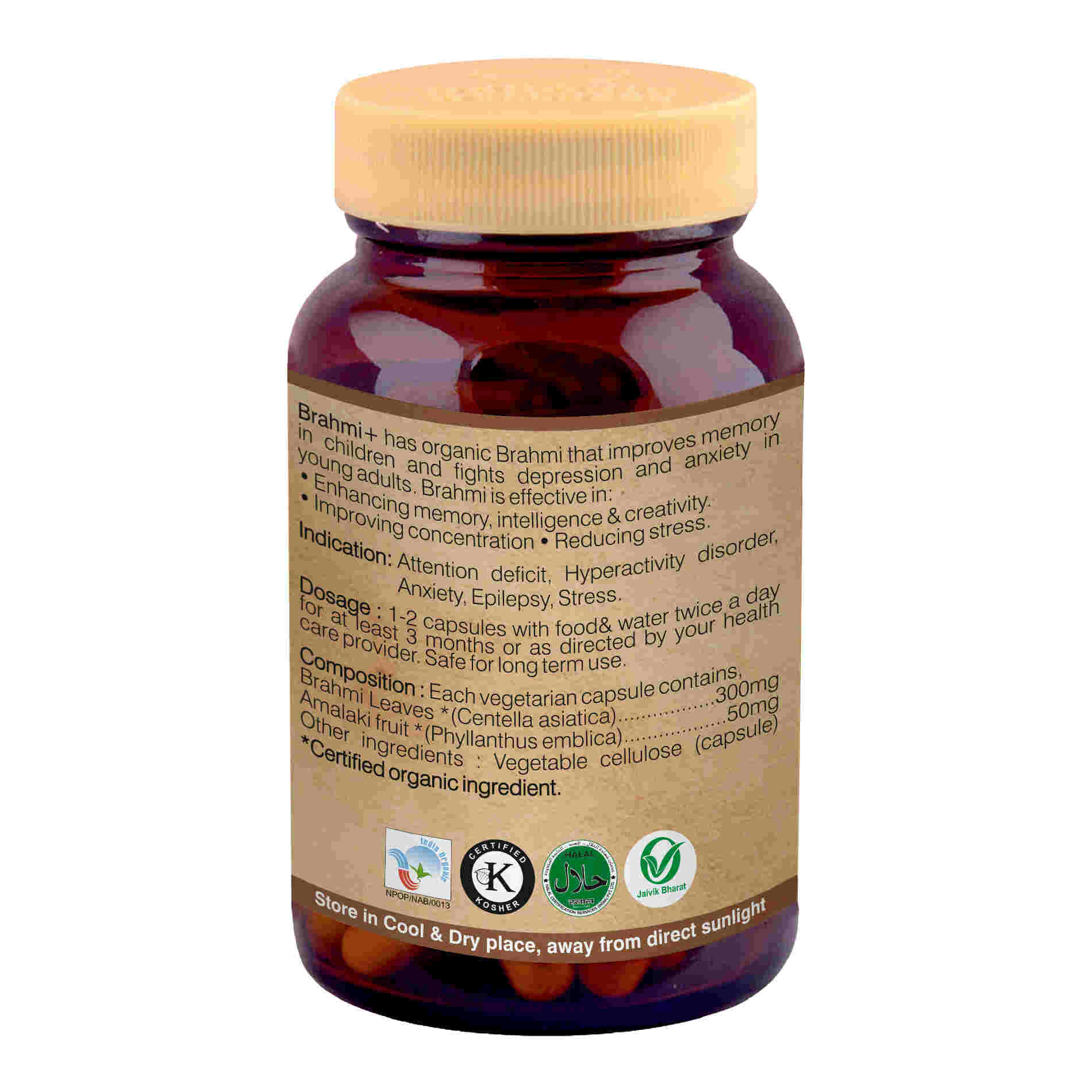 Organic Wellness Ow'Heal Brahmi+ - Grab2buy