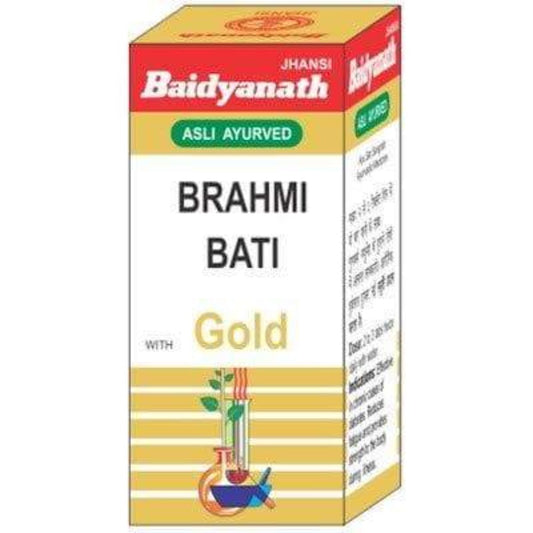 Baidyanath Jhansi Brahmi Bati with Gold 10 Tab 