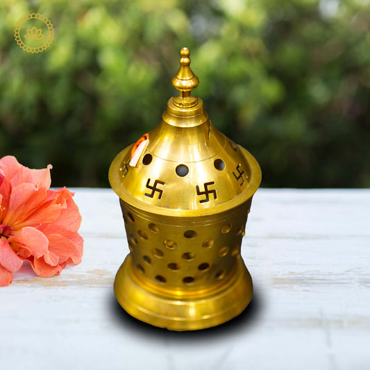 Brass Akhand Jyoti Diya - Grab2buy