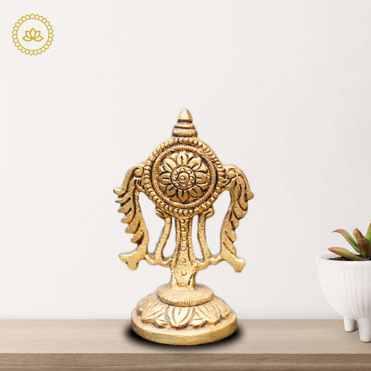 Brass Chakra Idol - Grab2buy