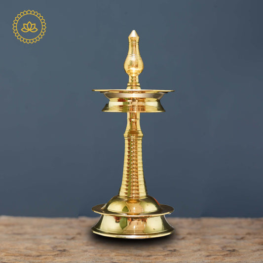 Brass Kerala Deepa - Traditional Illumination for Homes - Grab2buy