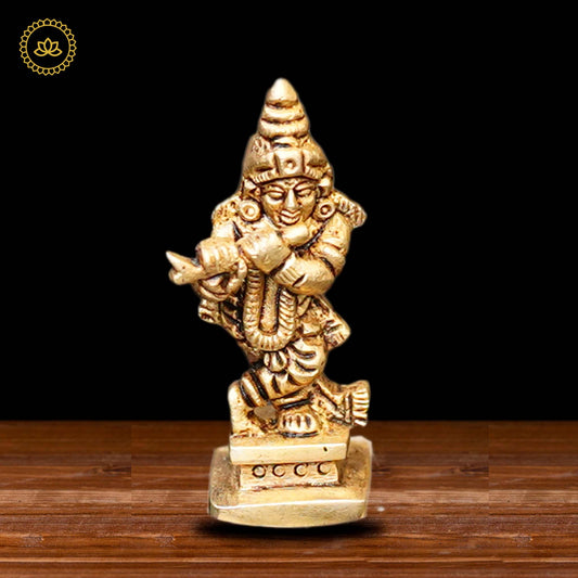 Brass Krishna Idol - Grab2buy