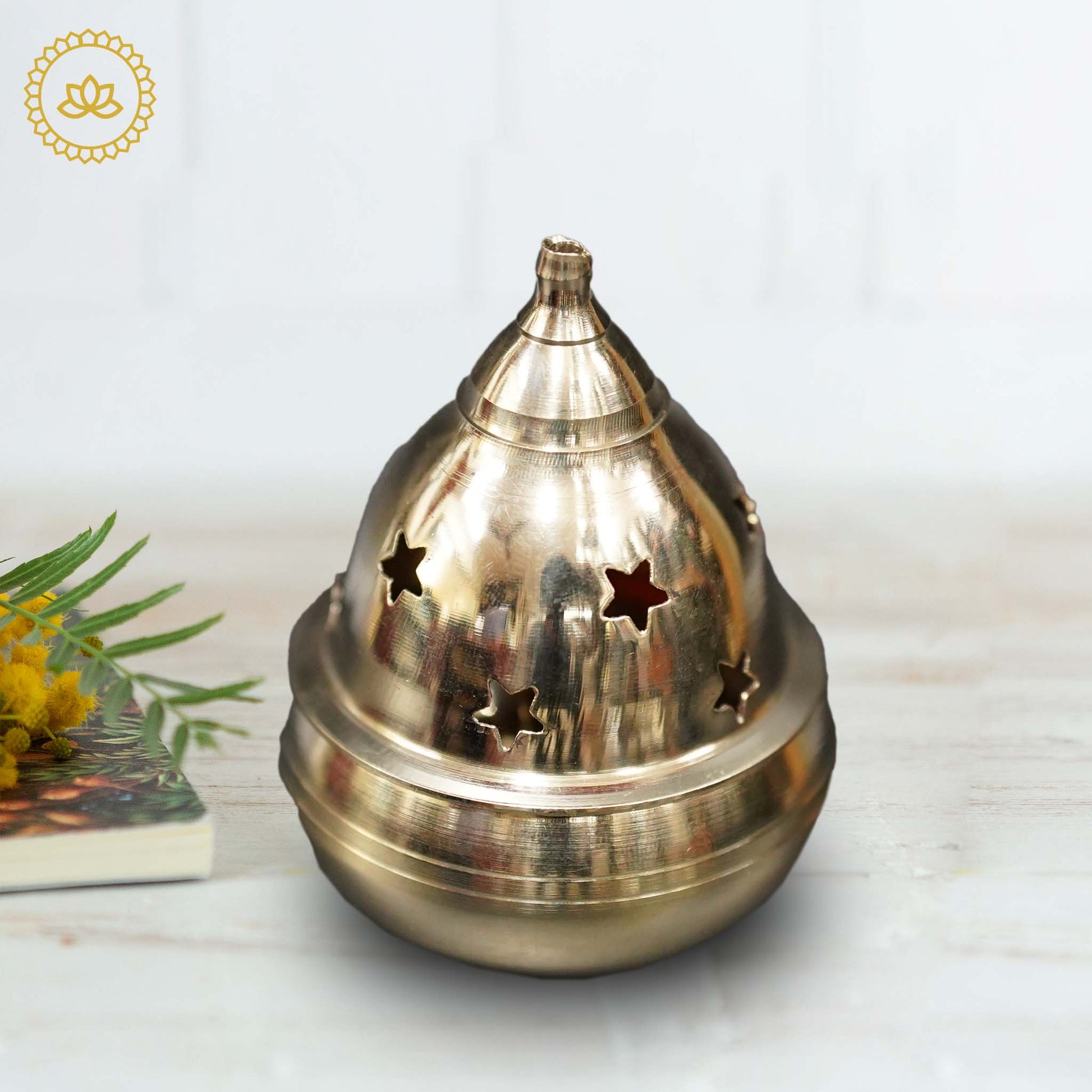 Brass Kuber Goblet: Embrace Prosperity and Elegance - Grab2buy