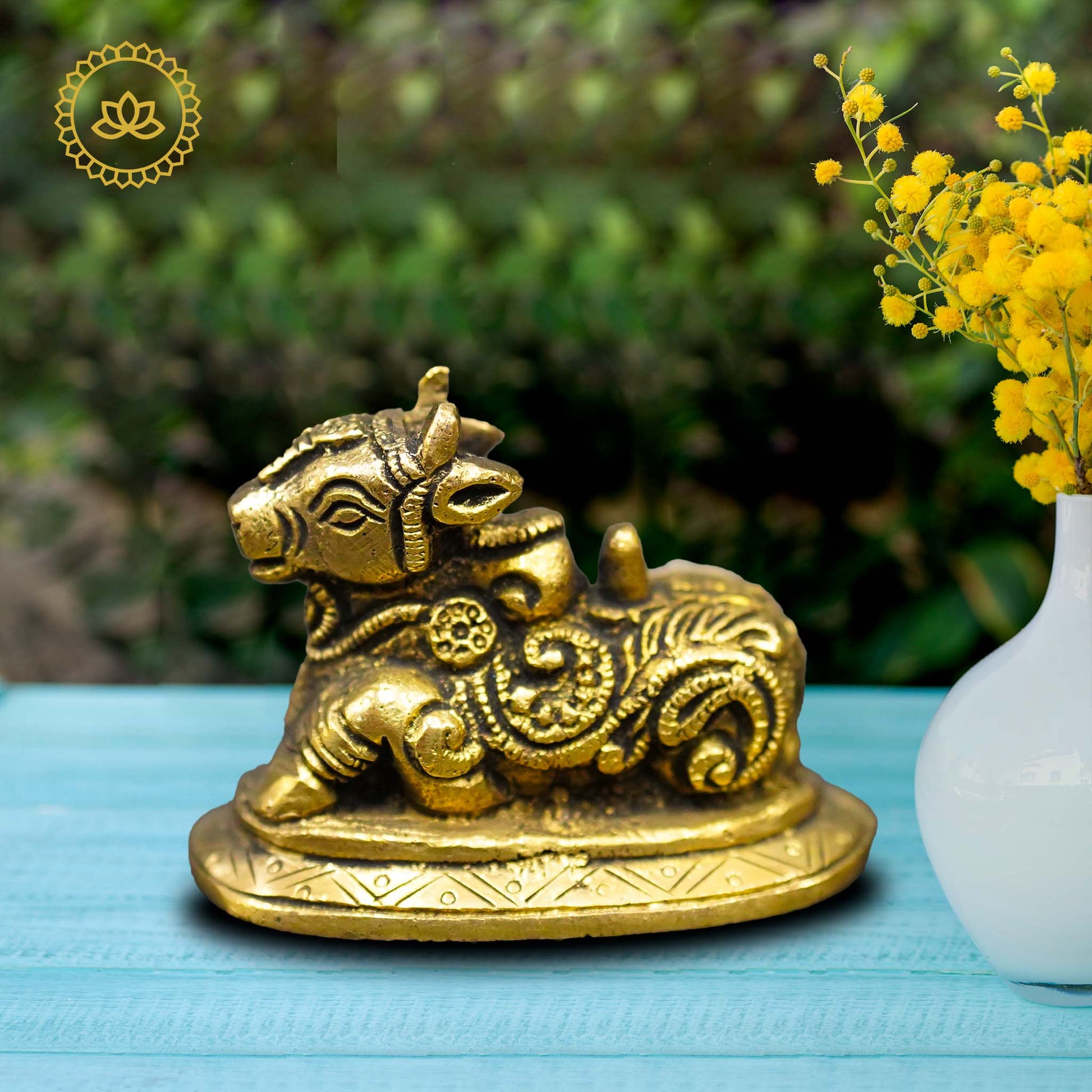 Brass Nandi Idol - Grab2buy