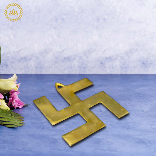 Brass Swastik: Auspicious Emblem for Homes - Grab2buy