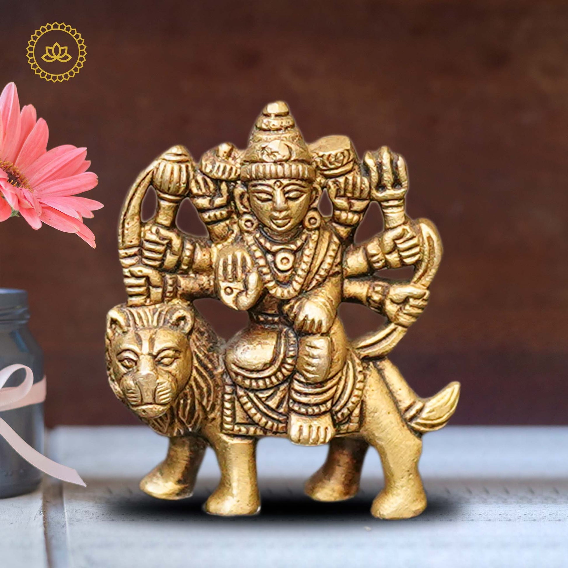 Brass Vaishnavi Devi Idol - Grab2buy