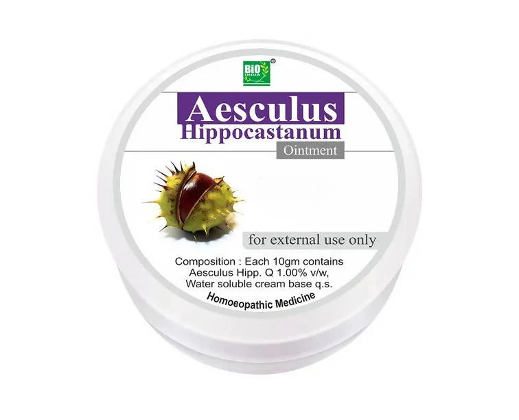 Bio India Homeopathy Aesculus Hippocastanum Ointment 