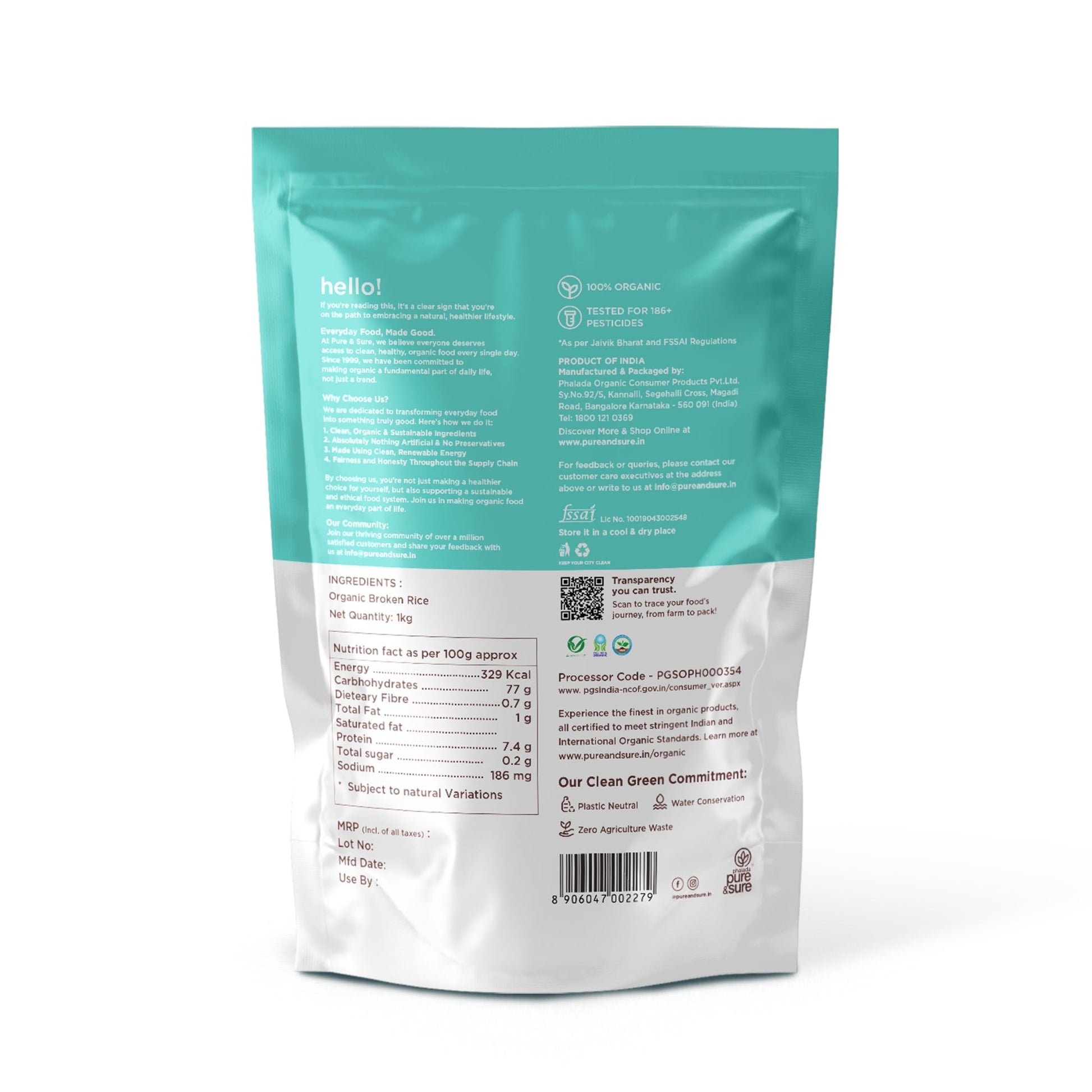 Pure & Sure Organic Broken Rice