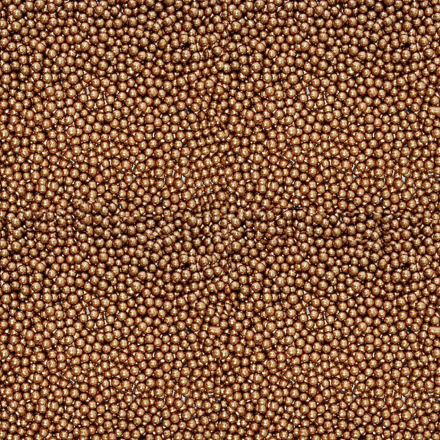 Confect Bronze Disco Balls Sprinkles 3 MM