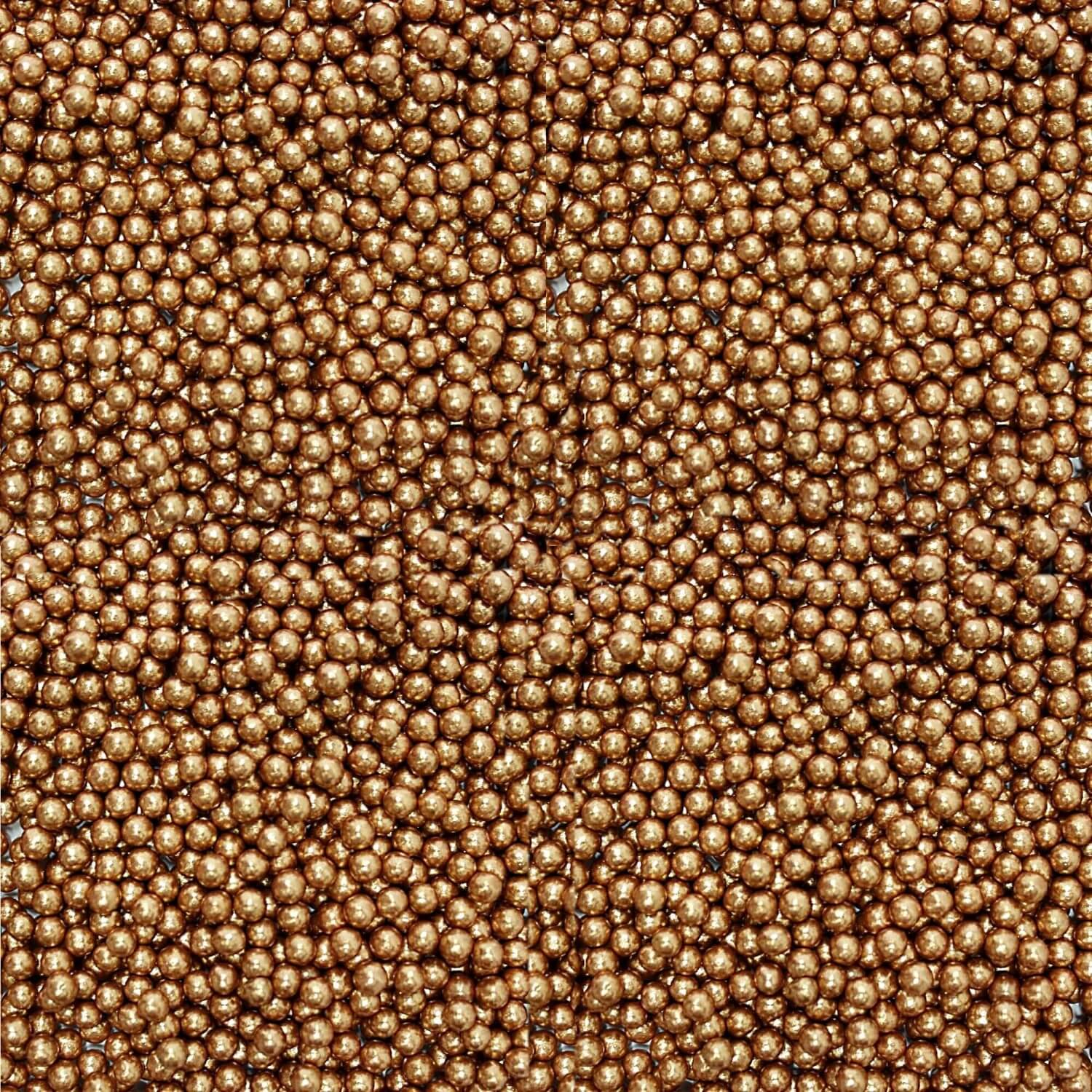 Confect Bronze Disco Balls Sprinkles 4 MM