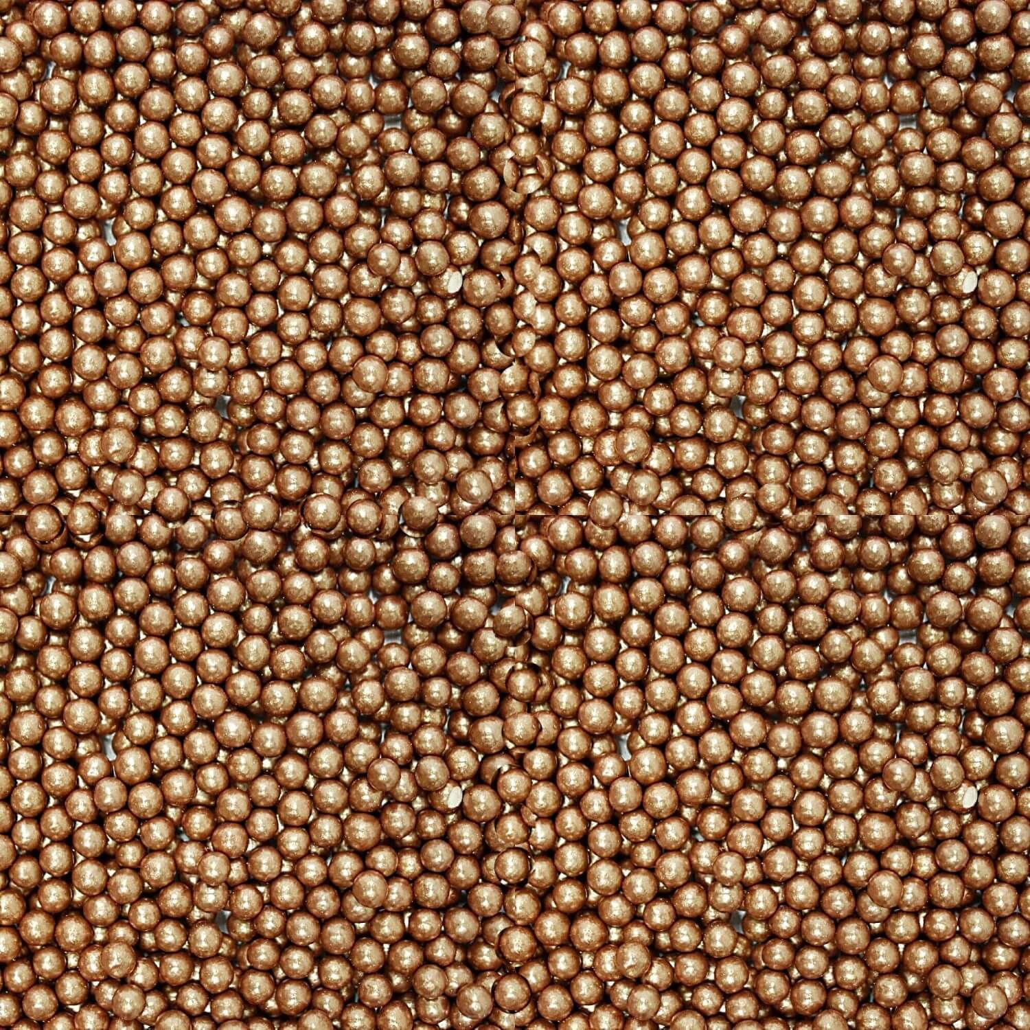 Confect Bronze Disco Balls Sprinkles 6 MM