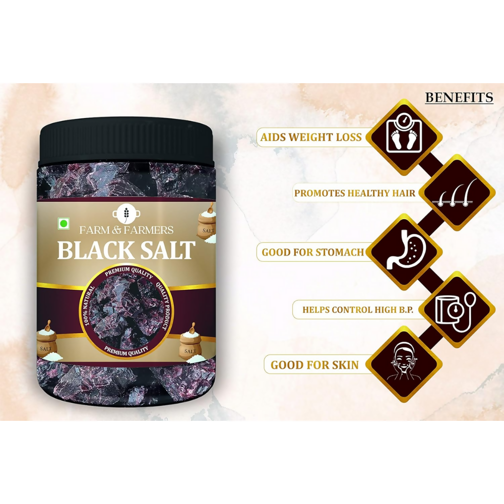 Farm & Farmers Black Salt Whole/Kala Namak