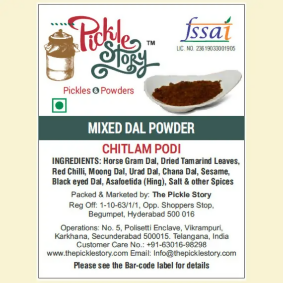 The Pickle Story Mixed Dal Powder 