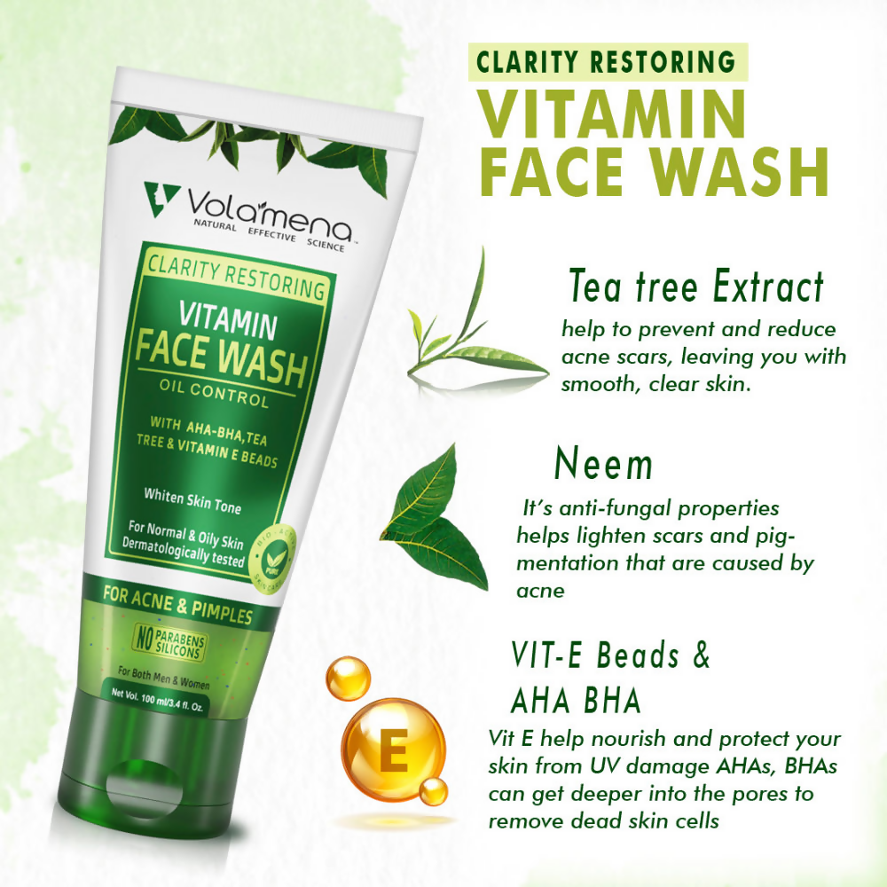 Volamena Clarity Restoring Vitamin Face Wash  Grab2Buy Volamena Grab2Buy