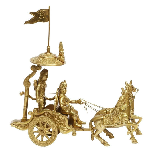 Artvarko Mahabharat Geeta Arjun Chariot Idol - Grab2buy