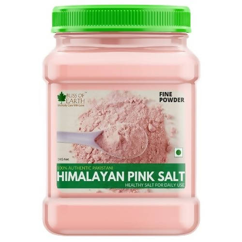 Bliss of Earth Pure Himalayan Pink Salt Powder 