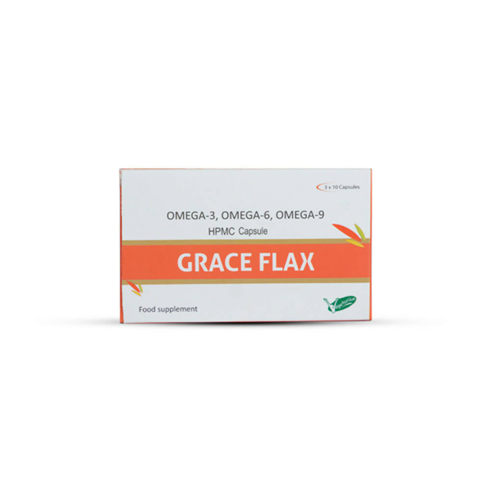 Nutra Grace Flax Capsules - Grab2buy