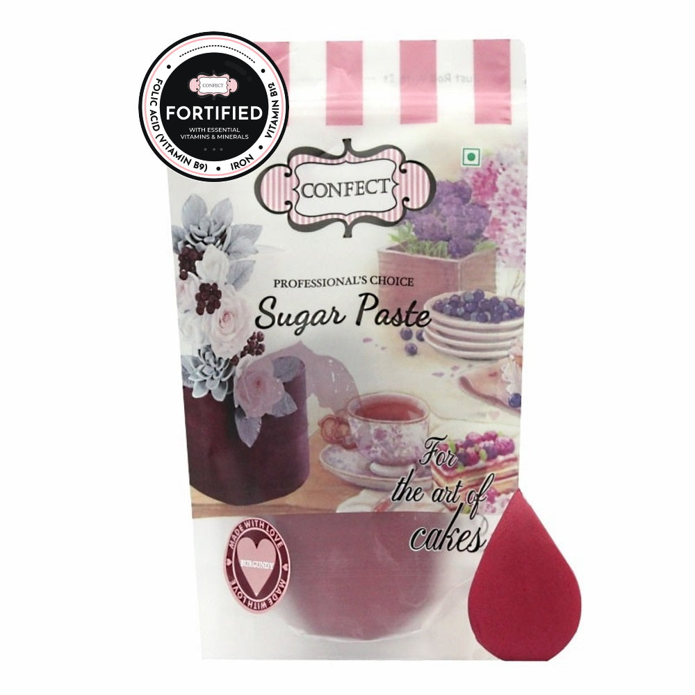 Confect Burgundy Fondant | Edible Nutritional Sugarpaste