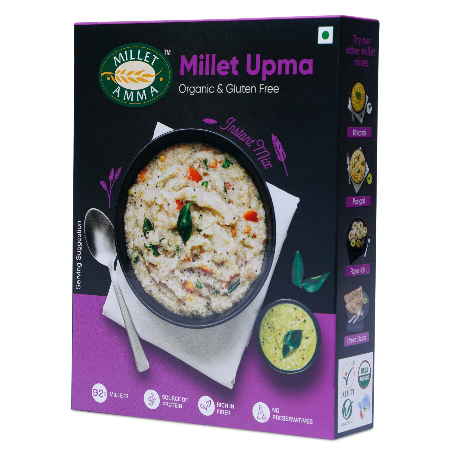 Millet Amma Millet Upma Mix - Grab2buy