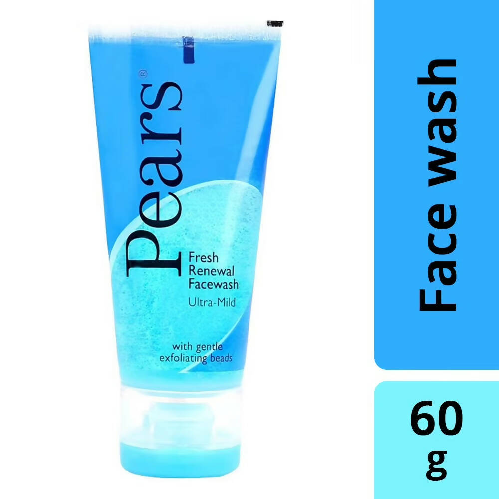 Pears Pure & Gentle Ultra Mild Facewash & Ultra Mild Fresh Renewal Facewash Combo - Grab2buy