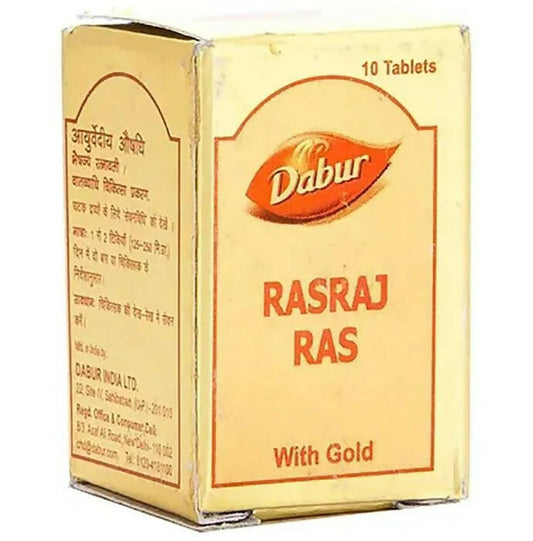 Dabur Rasraj Ras with Gold Tablets 