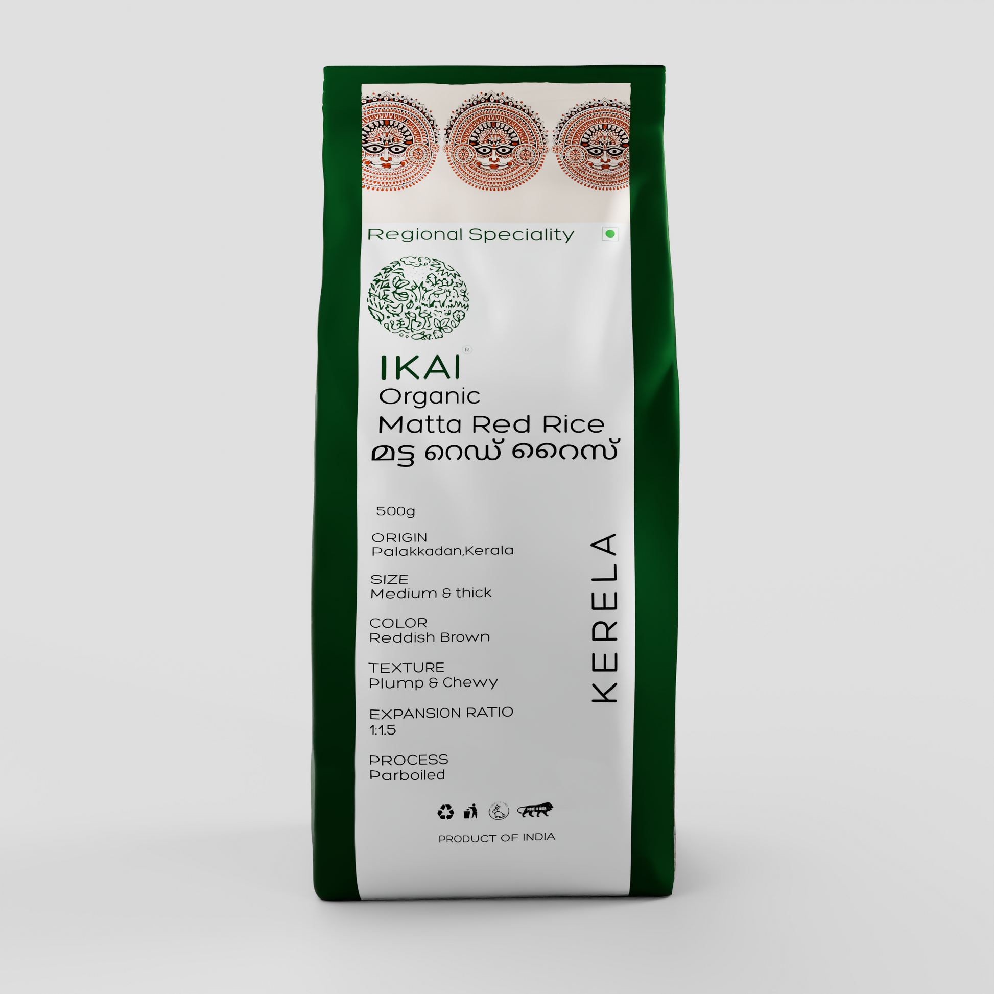IKAI Organic Matta Red Rice 