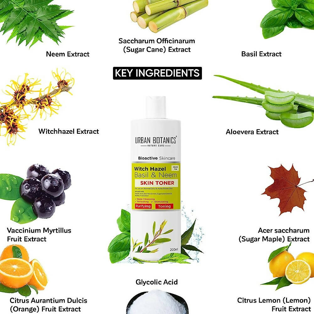 Urban Botanics Alcohol Free Skin Toner for Face  Grab2Buy Urban Botanics Grab2Buy