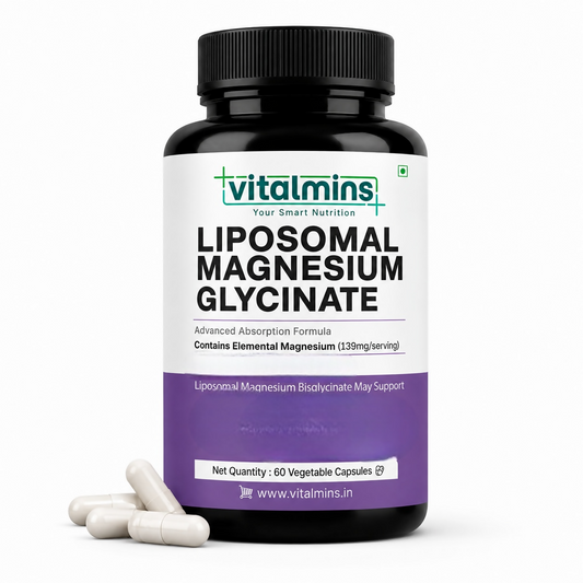 Vitalmins Liposomal Magnesium Glycinate Capsules  Grab2Buy Vitalmins Grab2Buy