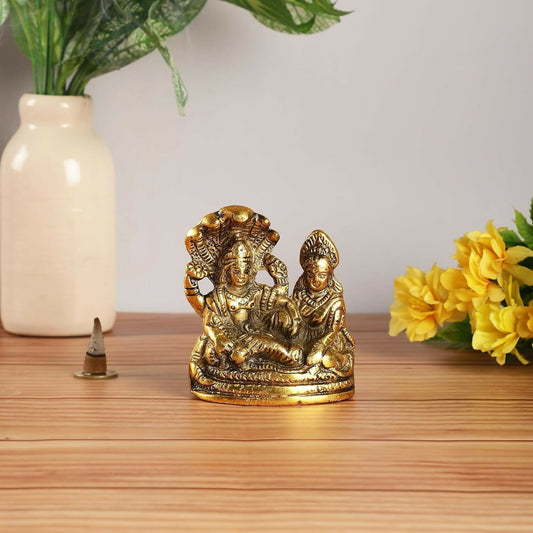 Heyearth Lord Vishnu Laxmi Idol - Grab2buy