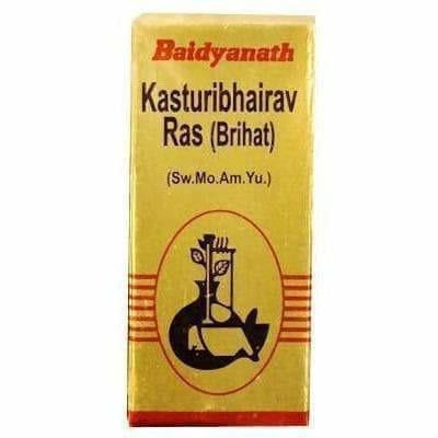 Baidyanath Kasturibhairava Ras 10 Tabs  Grab2Buy Baidyanath Grab2Buy