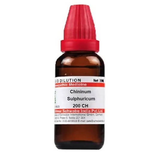 Dr. Willmar Schwabe India Chininum Sulphuricum Dilution 