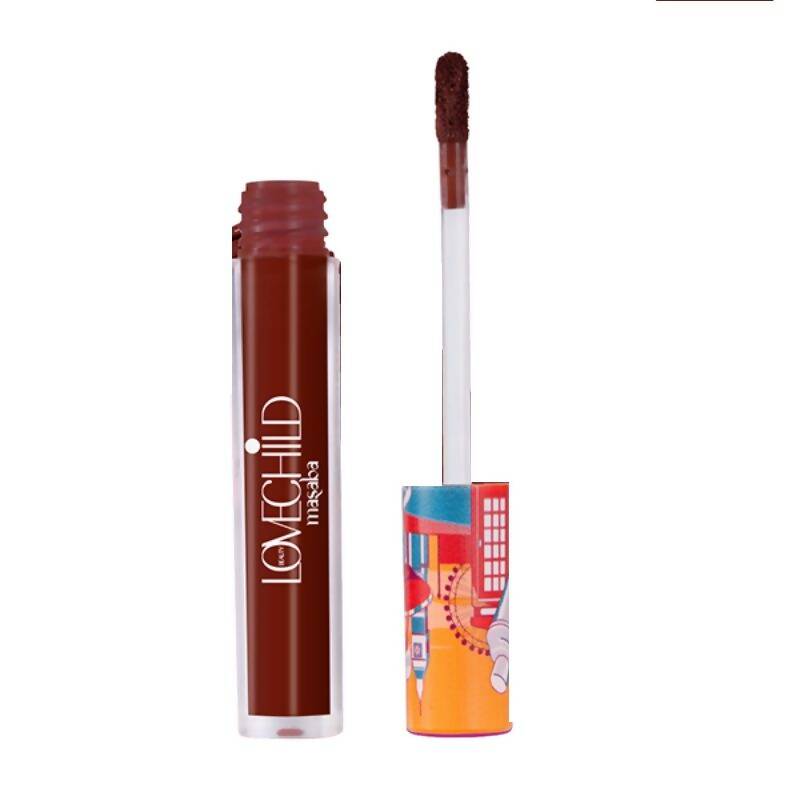 LoveChild By Masaba Gupta Mamma Mia Lush-Matte Lip Creme - Kapi Martini 