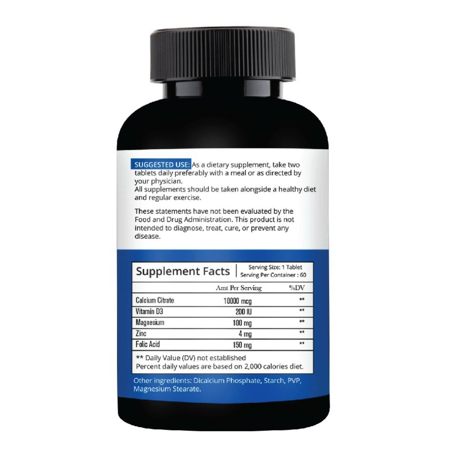 Nutracology Calcium Advance For Strong Bones & Teeth Tablets - Grab2buy