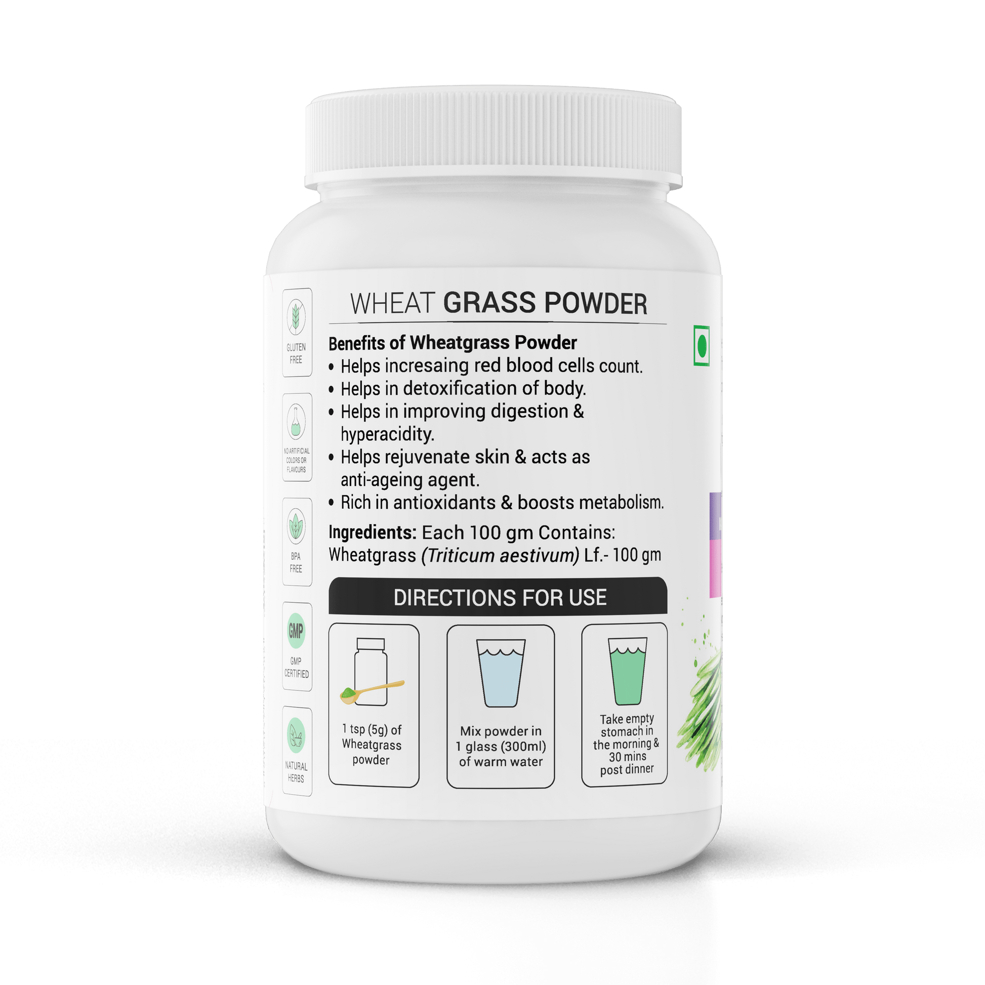 Krishna'S Herbal & Ayurveda Wheatgrass Powder 