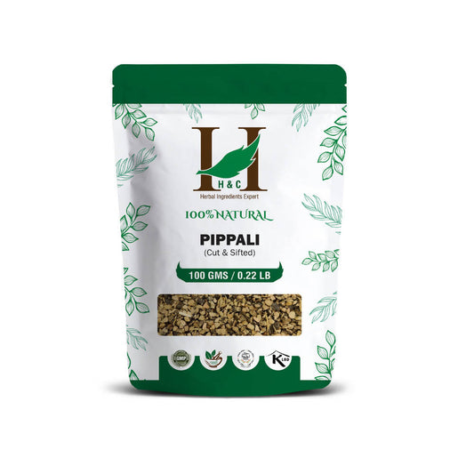 H&C Herbal Pippali Cut & Shifted Herbal Tea Ingredient