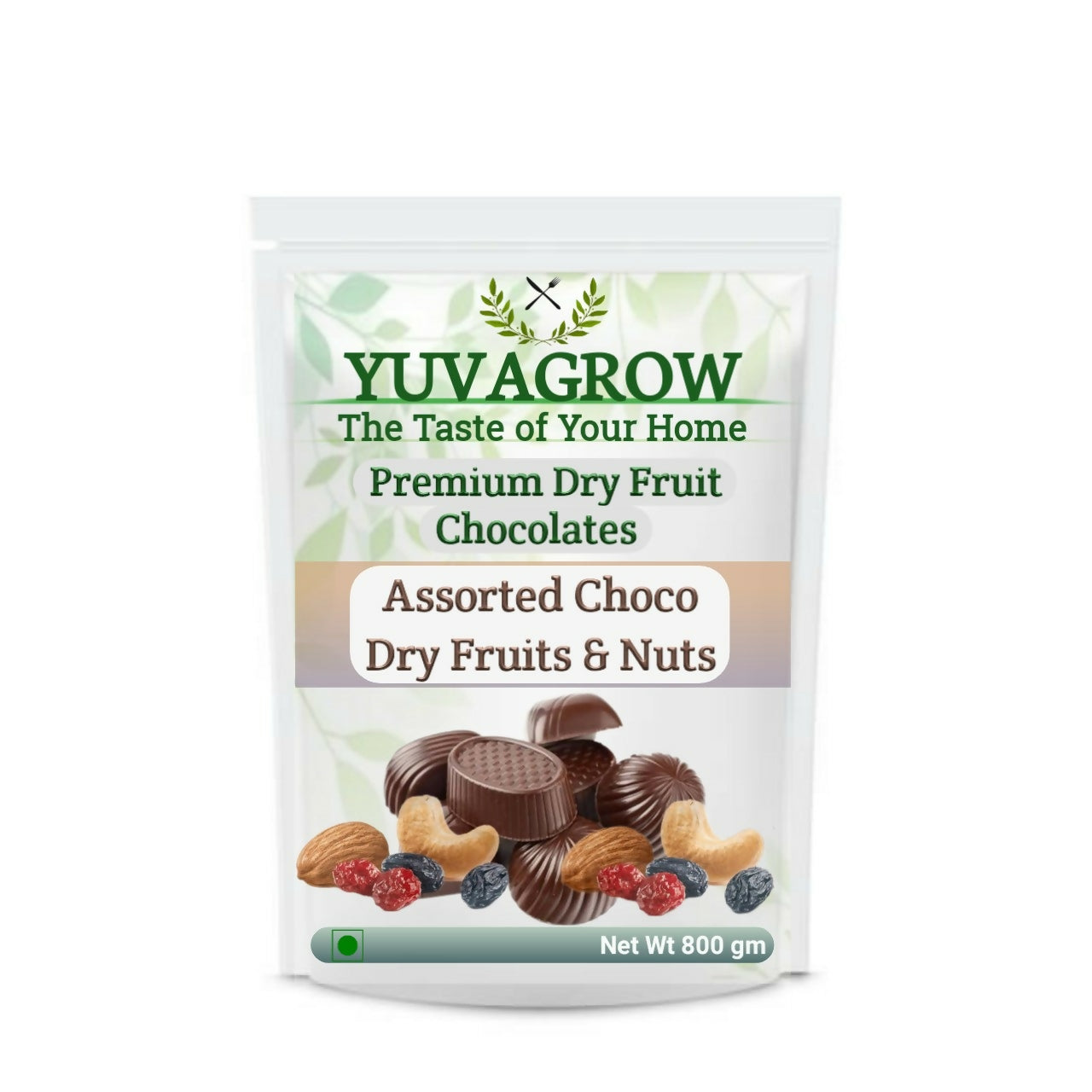 Yuvagrow Choco Dry Fruit & Nuts Assorted  Grab2Buy Yuvagrow Grab2Buy