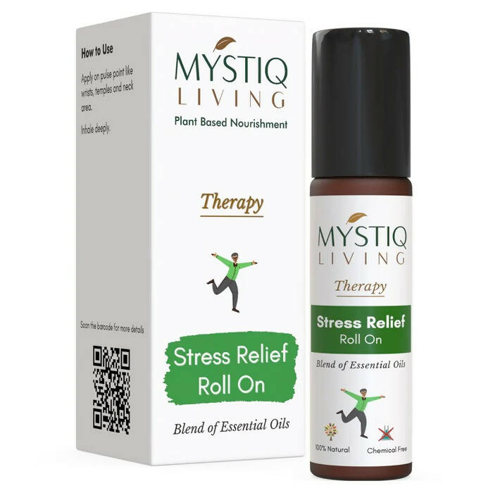 Mystiq Living Therapy Stress Relief Roll On 