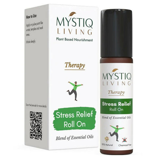 Mystiq Living Therapy Stress Relief Roll On 