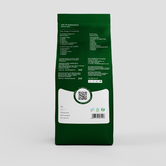 3 - Natural Khasi Sticky Rice - 500 gm