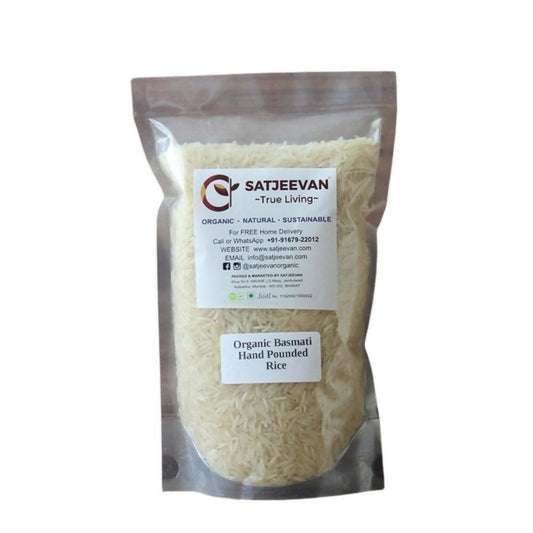 Satjeevan Organic Hand-Pounded Basmati Rice 