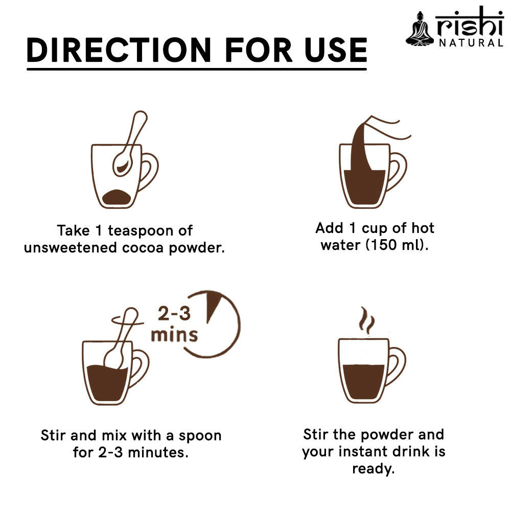 Rishi Natural Unsweetened Cocoa Powder 
