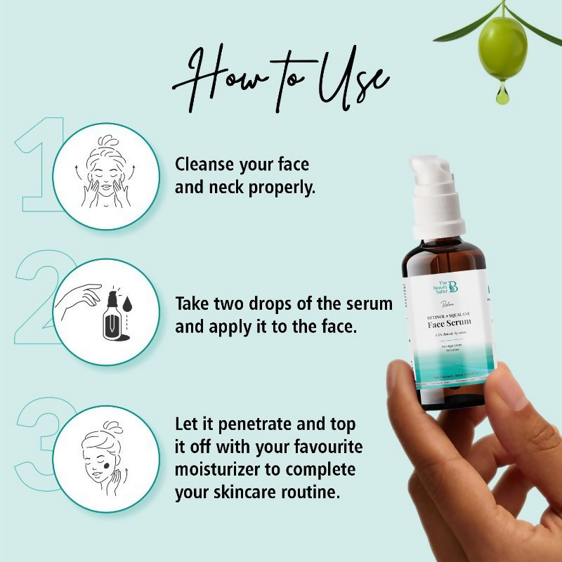 The Beauty Sailor Retinol + Squalane Face Serum  Grab2Buy The Beauty Sailor Grab2Buy