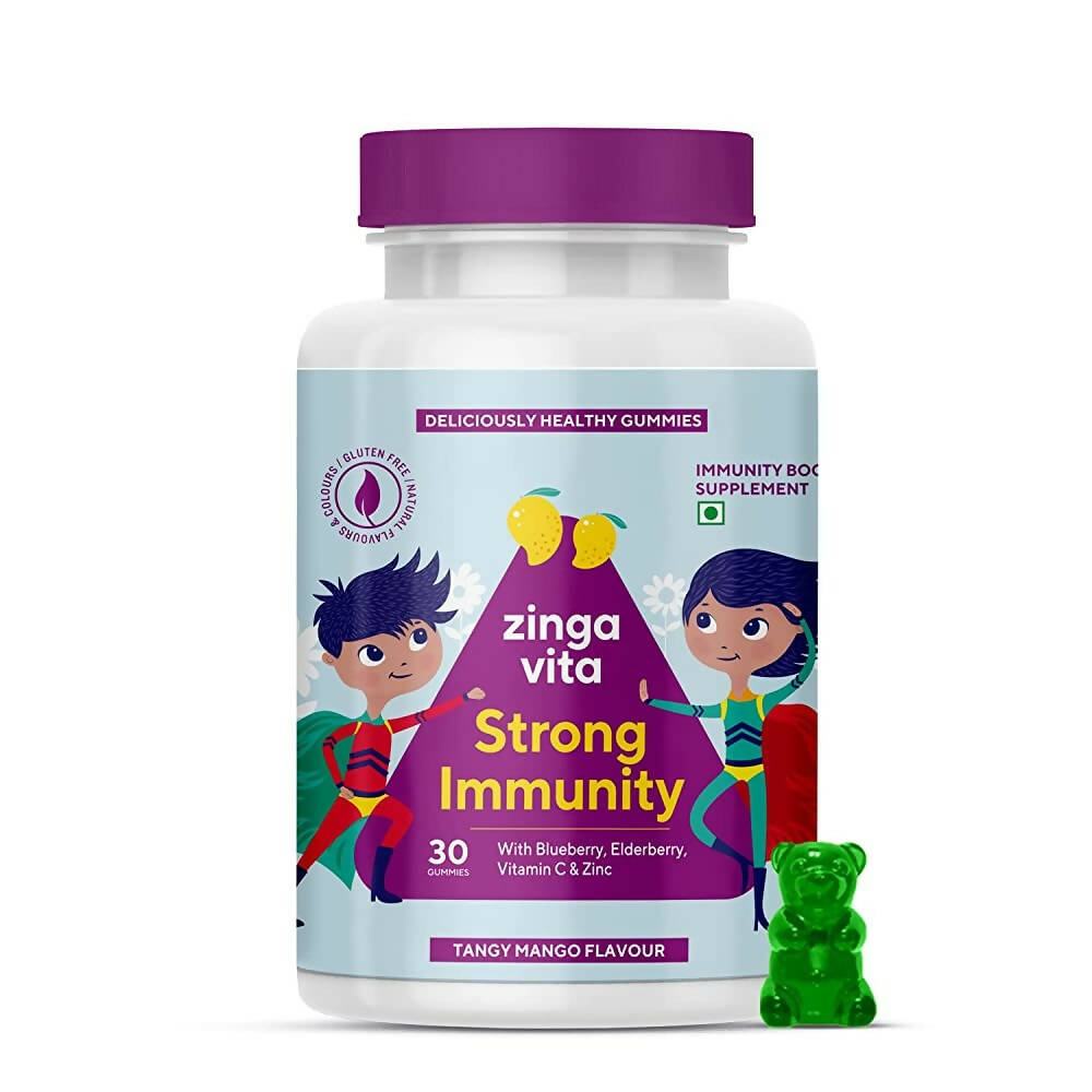 Zingavita Strong Immunity Gummies (Tangy Mango Flavor) 
